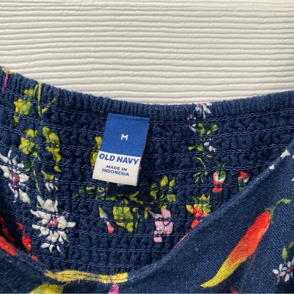 Old Navy Linen Floral Dress - Picture 3 of 5